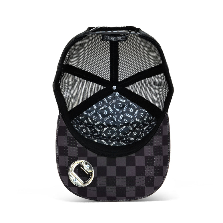 Boné Snapback Layback Chorão Skate Park Black