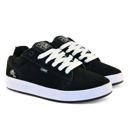 Tênis QIX Chorão Pro Model Allan Mesquita Preto e Branco