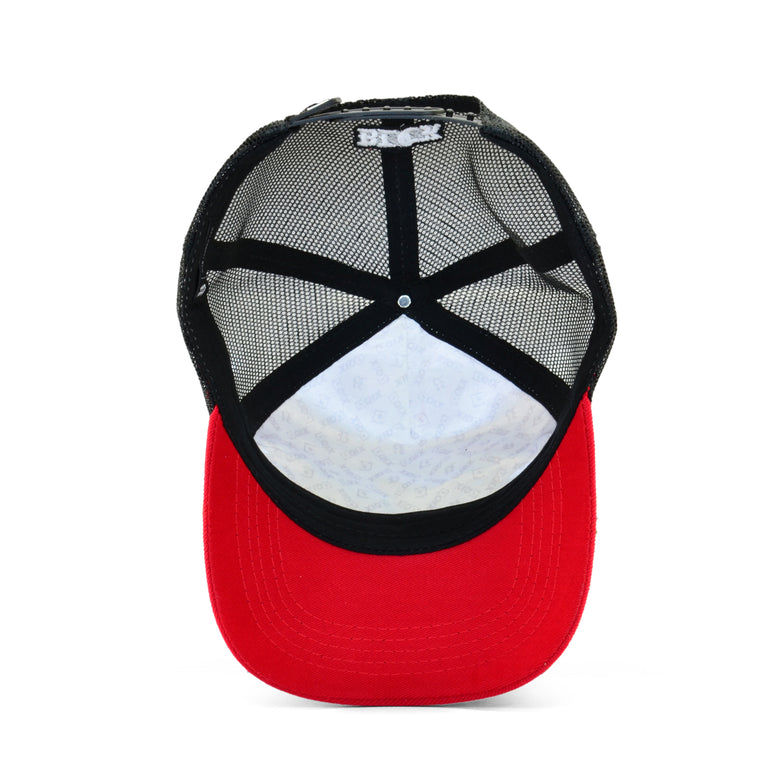Boné Trucker Preto Charlie Brown Jr