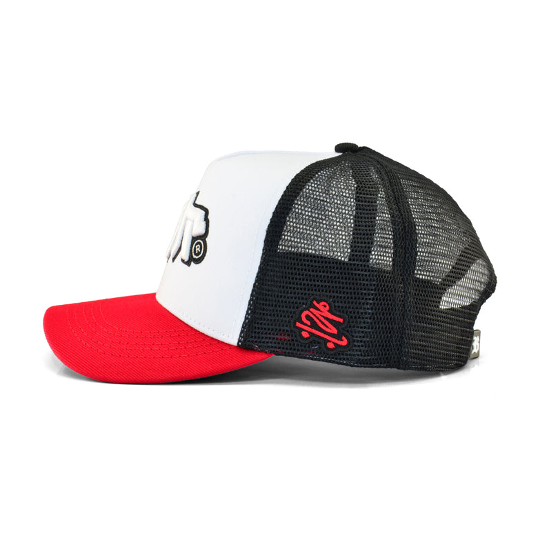 Boné Trucker Preto Charlie Brown Jr