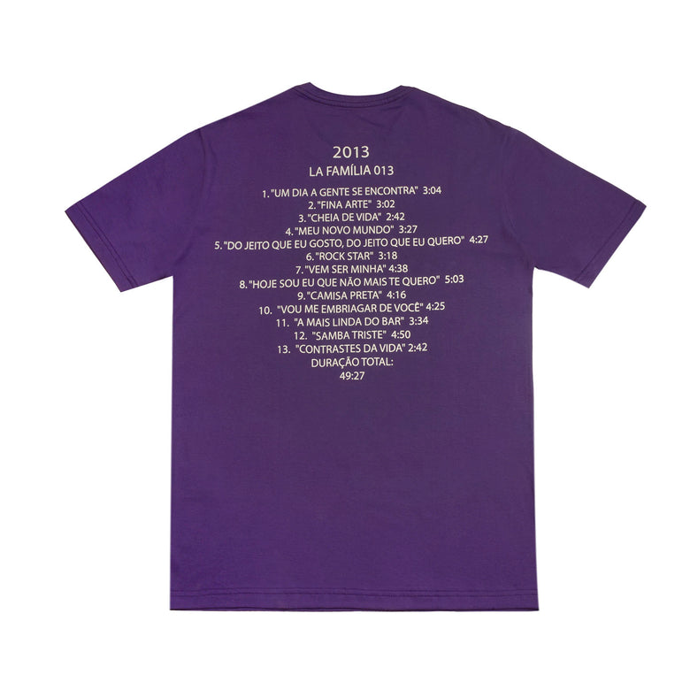 Camiseta Charlie Brown Jr La Família - Discografia