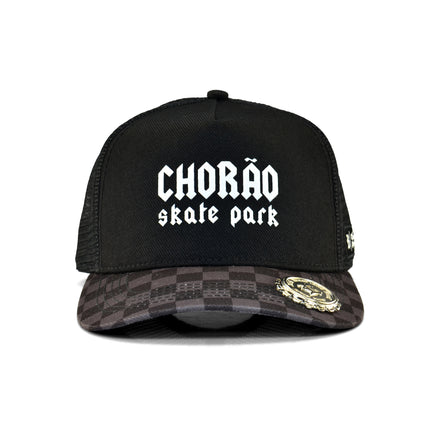 Boné Snapback Layback Chorão Skate Park Black