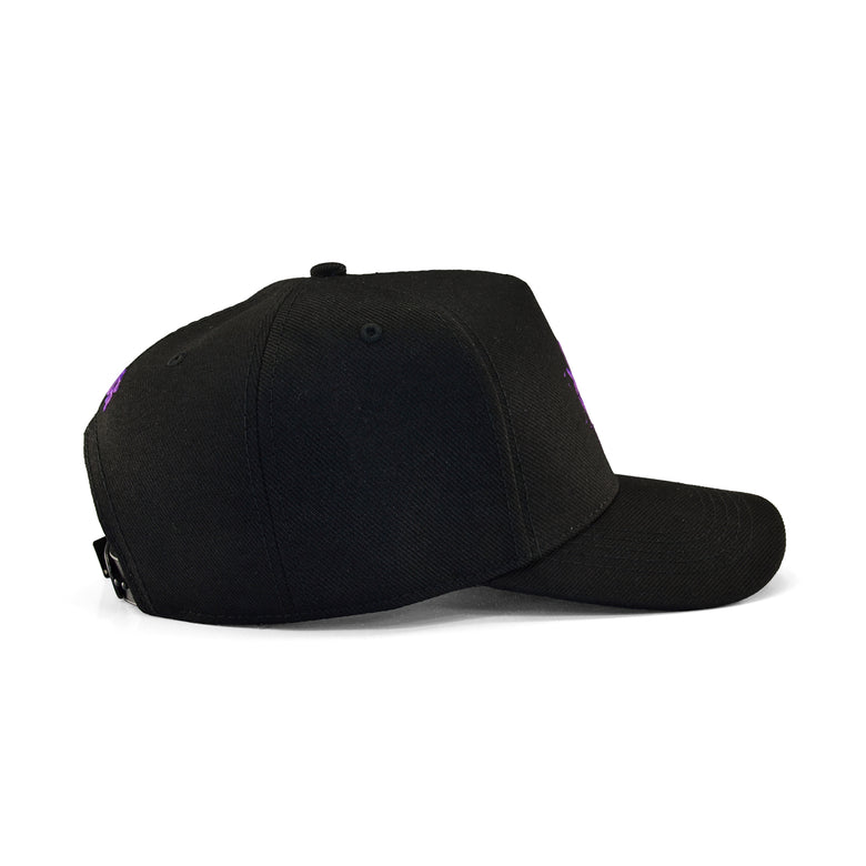 Boné Snapback CBJR Preto - SK8 Roxo