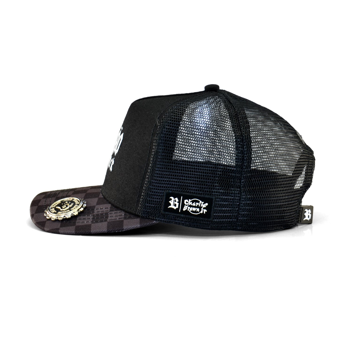 Boné Snapback Layback Chorão Skate Park Black