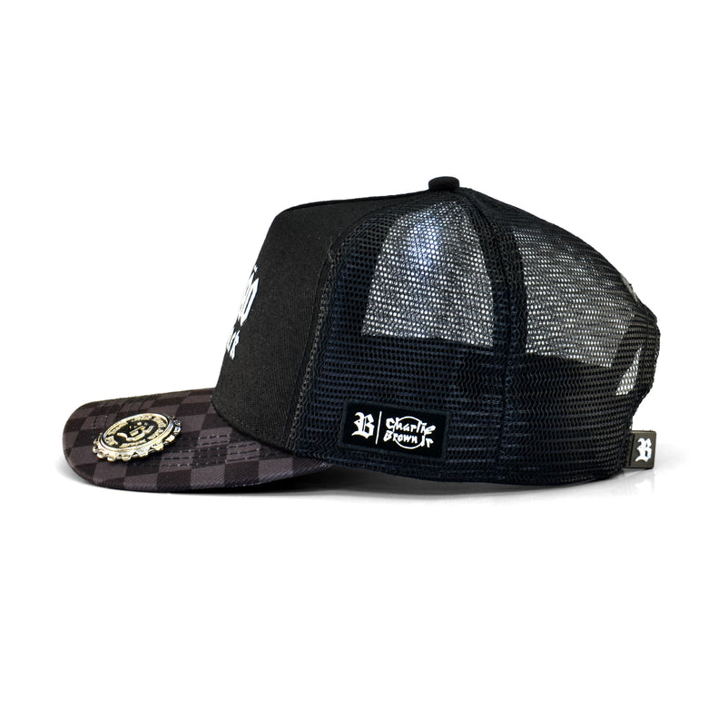 Boné Snapback Layback Chorão Skate Park Black