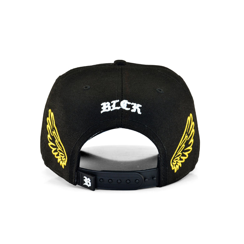 Boné Snapback Preto Wings CBJR