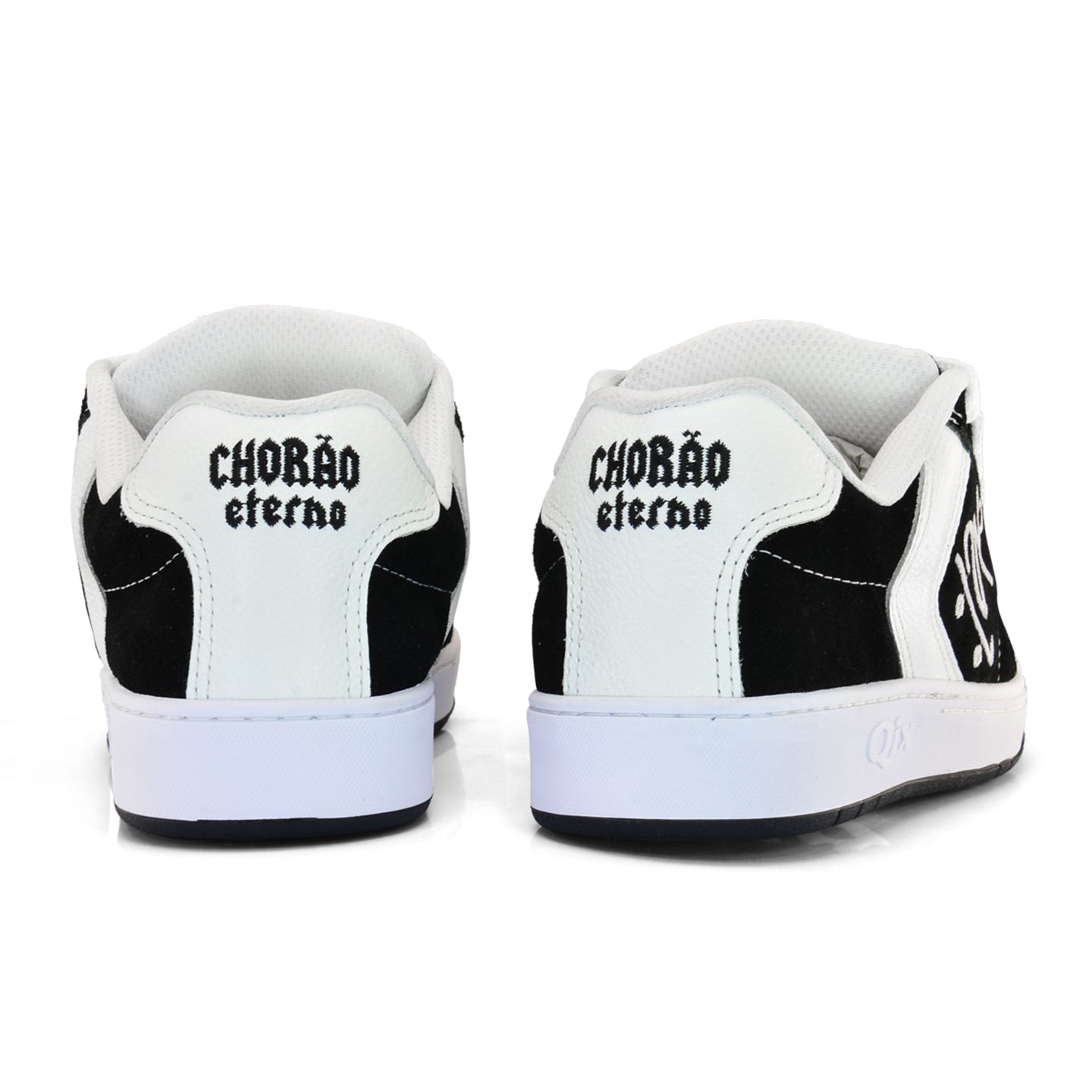 Tênis Qix Chorão Lado B - Preto e Branco -