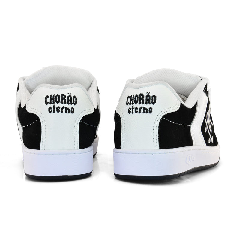 Tênis Qix Chorão Lado B - Preto e Branco -