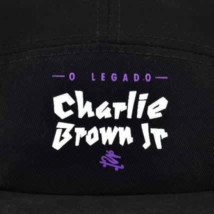 Boné Five Panel Charlie Brown Jr O Legado - Black