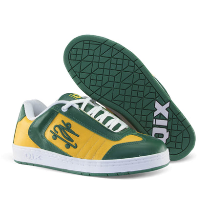 Tênis Qix Chorão 02 - Chorão Eterno - Verde e Amarelo