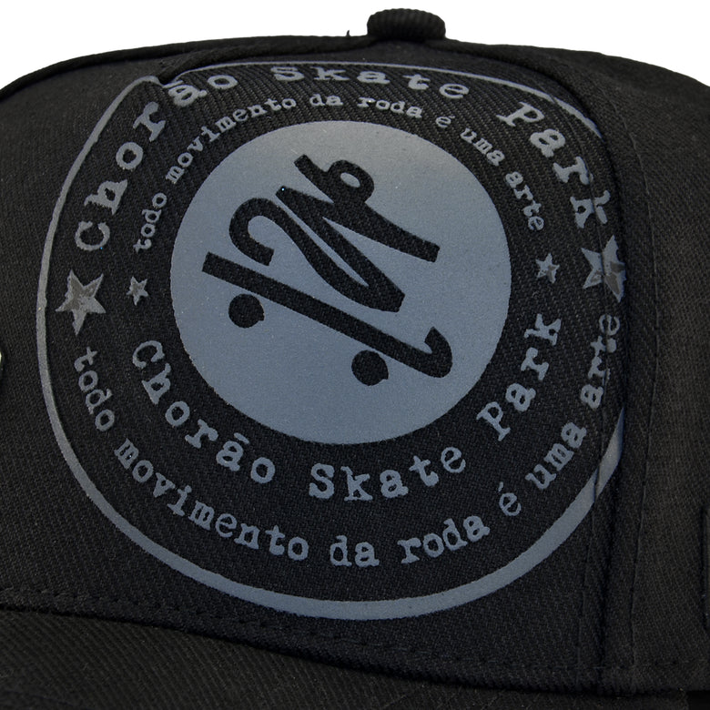 Boné Snapback Chorão Sunset House Black