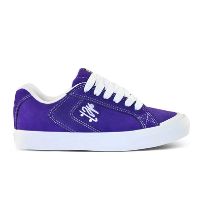 Tênis Branco e Roxo QIX Chorão Park